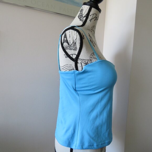 NWT LaSenza Turquoise Bustier Top With Removable Straps XL – With Underwire - Picture 3 of 8